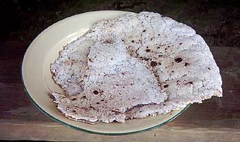 椰子粉のパンケーキ