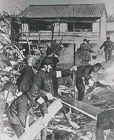 東山馬町の空襲