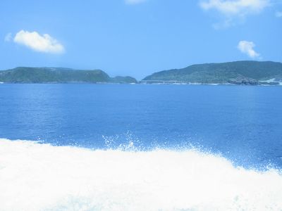 座間味へ