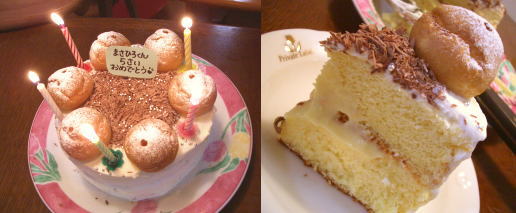 バースデイケーキ