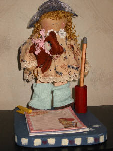 里砂の作品３（メモスタンド）