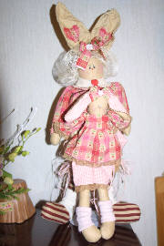 親子バニー～春の日