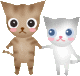 仲良しねこ