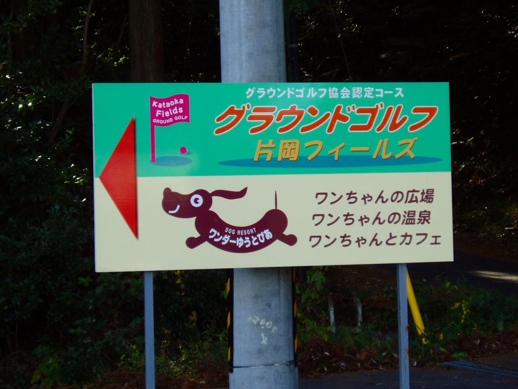 ワンダーゆうとぴあ、ワンちゃんの温泉、広場、カフェ