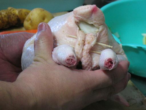 鳥丸焼き（詰め込み完）