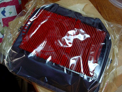 ＶＦＲのデッドストックのエアクリーナー