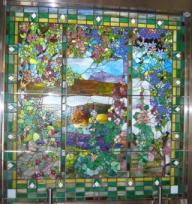 仁摩サンドミュージアム　ステンドグラス