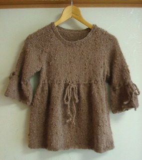 モヘアチュニック