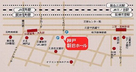 ホール地図
