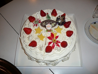 教会クリスマスケーキ