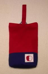 りんごシューズバッグ