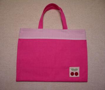 レッスンバッグさくらんぼ