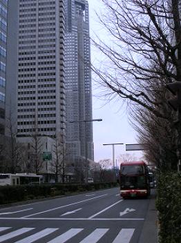 新宿駅西口到着