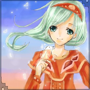鳥遣いの少女