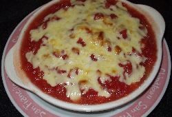 豆腐トマトグラタン
