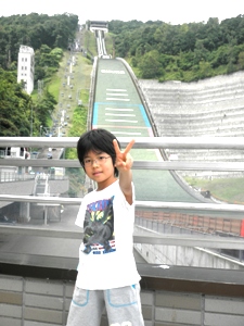 ジャンプ台イエィ