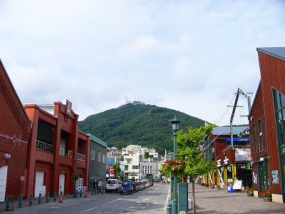 函館山を望む