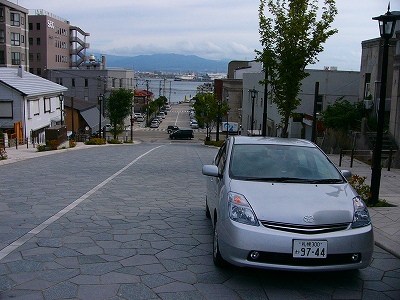 函館は坂の町