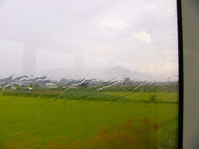 やっぱり雨男です(五能線内)