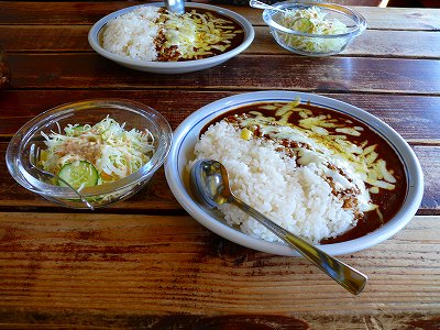 大麻駅時館のカレー