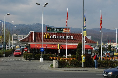 マクドナルドの店