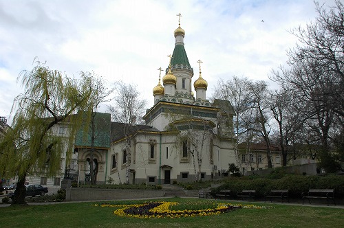 聖ニコライ・ロシア教会の全景