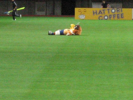 仰向けの穢れたくん