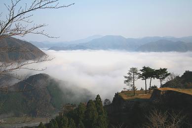 竹田城跡からの雲海