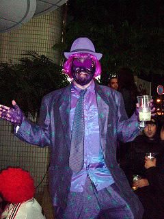 purple man