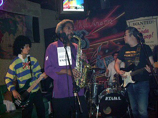 band playing