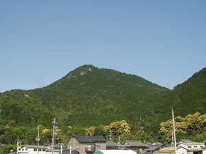 神社方面から見た