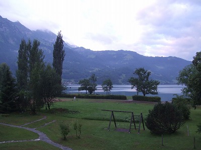 ホテルの窓から