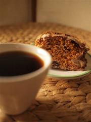 無花果ビスコッティと来月の珈琲?んごま