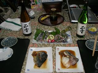 20080129釣果料理