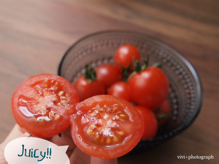 おすすめのミニトマト　しあわせ畑