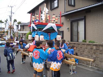 野坂神社春季大祭（宵宮）１