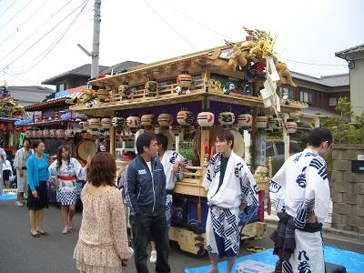 野坂神社春季大祭（宵宮）３