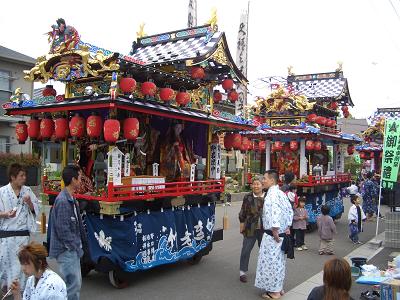 野坂神社春季大祭（宵宮）６