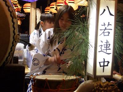 野坂神社春季大祭（宵宮）