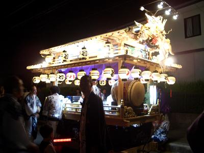 野坂神社春季大祭（宵宮）１２
