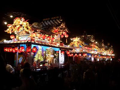 野坂神社春季大祭（宵宮）