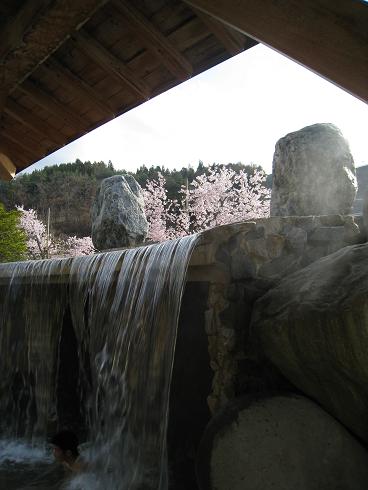 桜花の湯　露天風呂