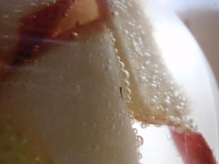 林檎液種　泡が出てきた