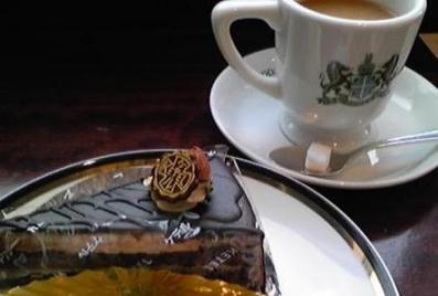 美味しいケーキとコーヒー
