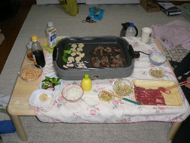 06'1/31夕飯