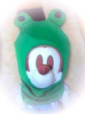 かえるくんを被ったミッキー