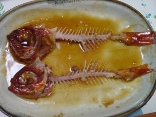 金目鯛の煮付け