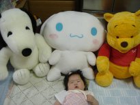 巨大ぬいぐるみが…