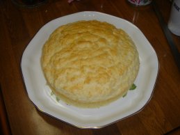 卵白カスタードケーキ