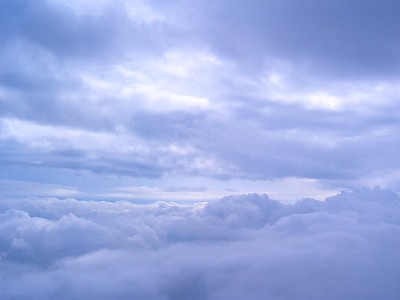 大山の空